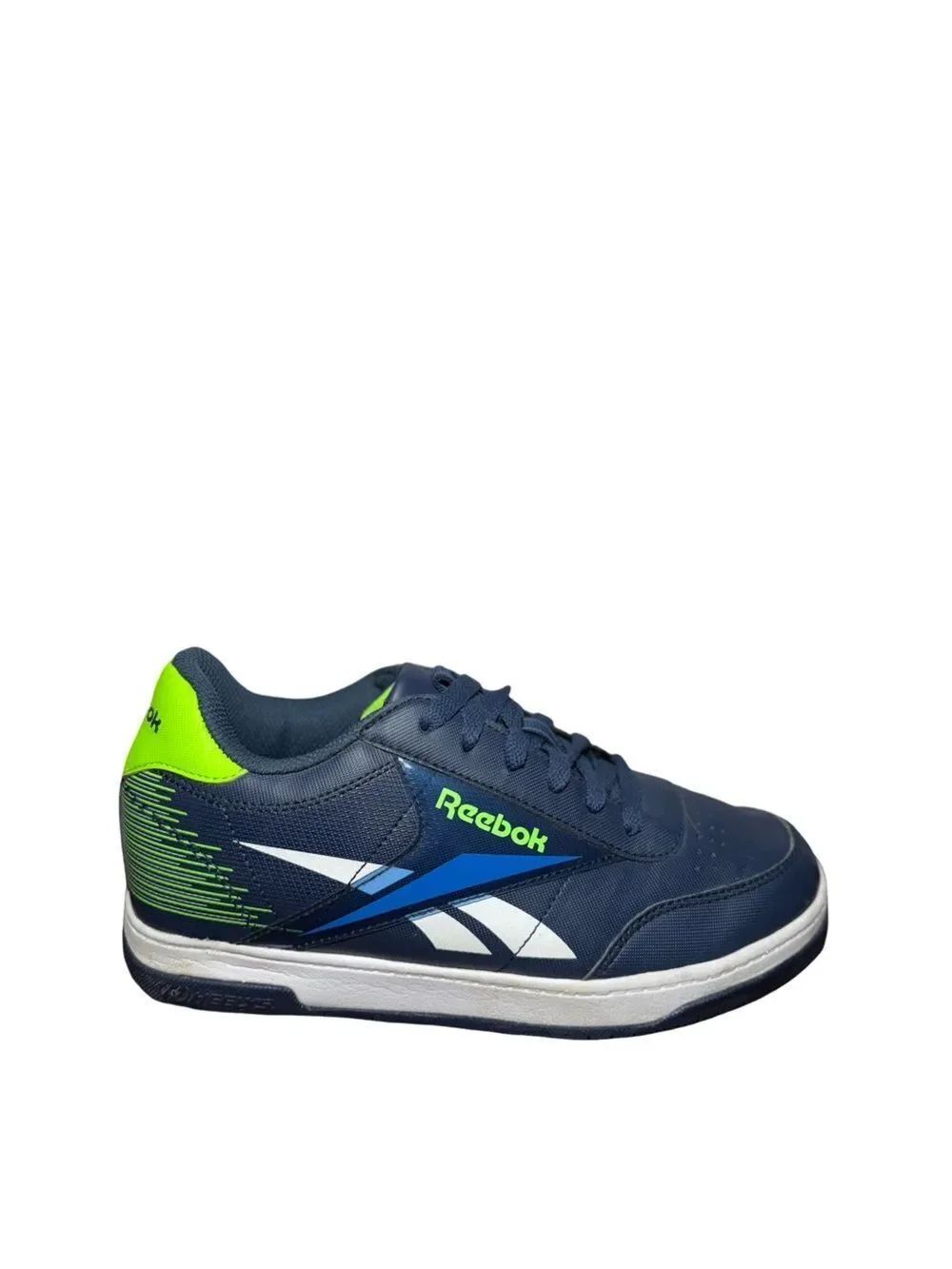 Reebok Navy & Neon Green Athletic Sneaker x Heelys size 7